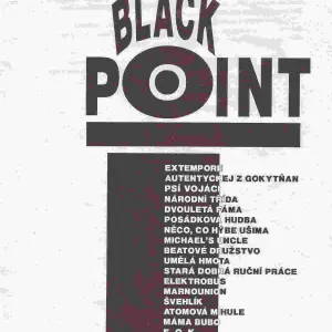 BLACK POINT - propagační leták, 1990