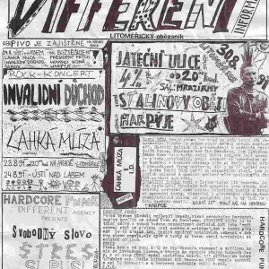 Fanziny a noviny, akce, všude toho bylo plno.