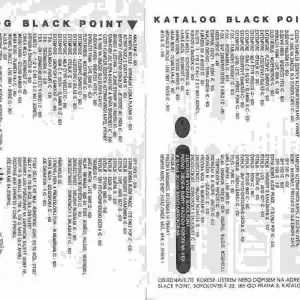Nabídky Black Point pro roky 1992 a 1993.