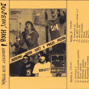 DUŠEVNÍ HROB - Greatets hits 1977 - 81, MC, 1990