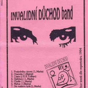 INVALIDNÍ DŮCHOD - texty 1994