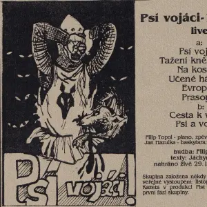 PSÍ VOJÁCI - 1979-80 Live, MC, 1991