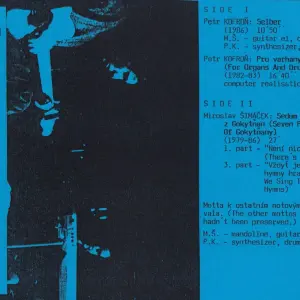 KOFROŇ A ŠIMÁČEK, MC, 1990