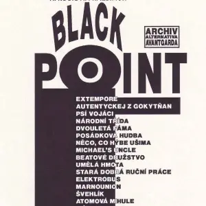 BLACK POINT - propagační leták, 1990