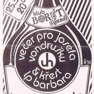 Křest alba UH - Barbara, březen 1992.